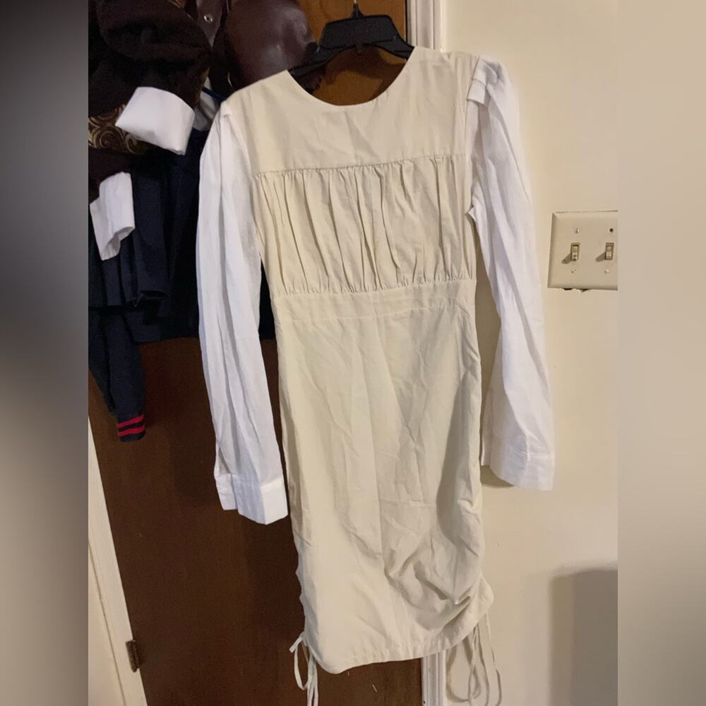 Coastal cowgirl Piral cream mini dress - Picture 7 of 11